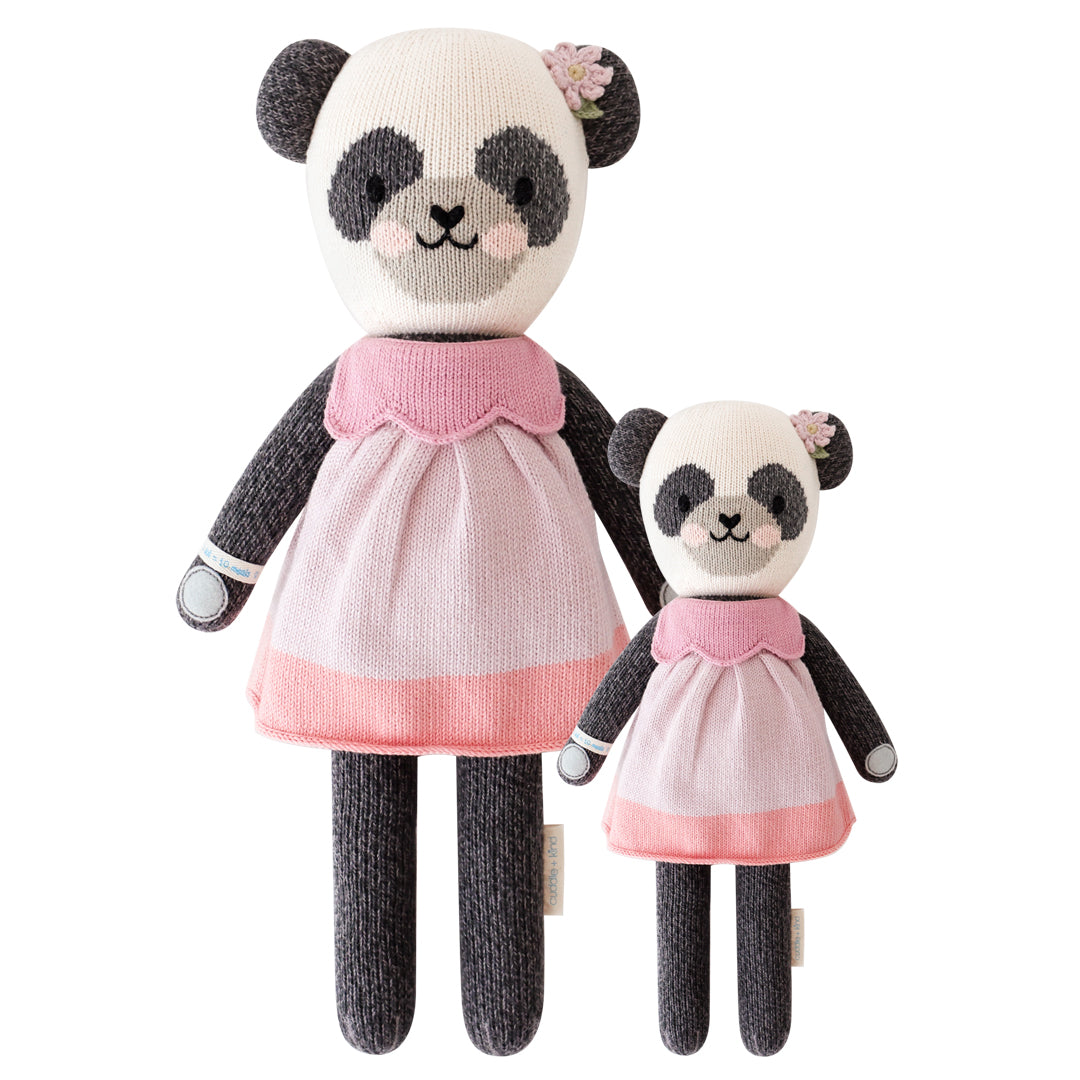 polly the panda by cuddle + kind