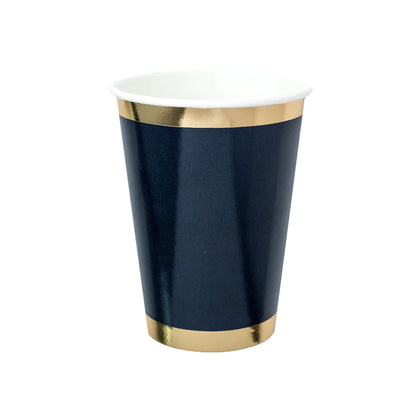 NAVY BLUE PAPER CUPS