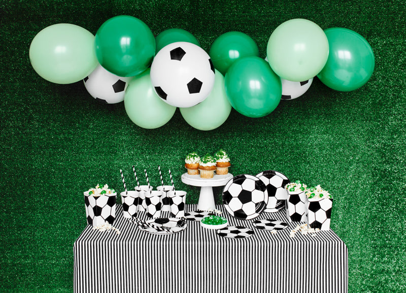 soccer themed party decor